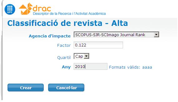 Alta classificació Alta classificació